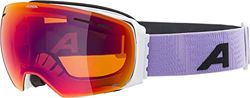 ALPINA Unisex - Adulti, GRANBY Q-LITE Occhiali da sci, white-lilac matt, One Size