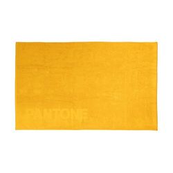 PANTONE™ - Telo Mare Grande 90x180 cm in Spugna Puro Cotone 100% Certificato OEKO-TEX Ideale come Telo Doccia Morbido Ultra Assorbente, Asciugamano Mare e Piscina Resistente ai Lavaggi e Durevole, Oro