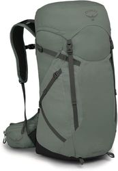 Osprey Sportlite Mochilas de senderismo unisex - Diseño minimalista y ligero - Panel trasero Airscape - Bolsillos para botellas de agua - Cinturón, Pine Leaf Green, S/M, 25 L