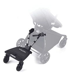 Be Cool Skate Meerijdplankje, universeel, voor wandelwagen en kinderwagen, tweede kind, tot 20 kg, opvouwbaar, antislip