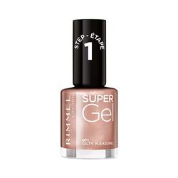 Rimmel London Super Gel Nail Polish, Guilty Pleasure, 12 ml, Packaging May Vary