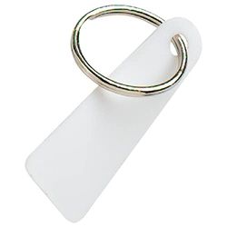 Merriway BH01838 Portaetichette, Bianco, Set di 10 Pezzi