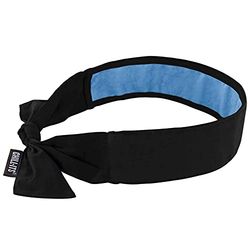 Ergodyne Chill Its 6700CT Cooling Bandana, Lined with Evaporative PVA Material for Fast Cooling Relief, Tie Closure