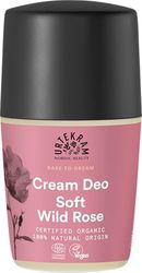 Urtekram Cream Deodorant med mjuk vild ros, Dare to Dream, 50 ml, vegansk, ekologisk