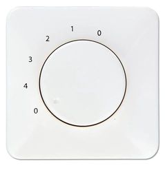 Pepeo Plafondventilator, wandschakelaar, inbouw, geschikt voor alle fabrikanten, 85215, wit