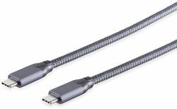 KAB USB-C (ST-ST) 3.2 Gen.2 2m grijs