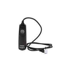 Canon RS-80N3 - Controlo remoto para câmaras Canon EOS 3/1v HS/1v/1D/1D/1Ds/5D/6D/7D/D30/D60, preto