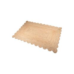 Alexandra House Living Natuurlijk rotan tapijt, natuurlijke vezels, 60 x 100 cm