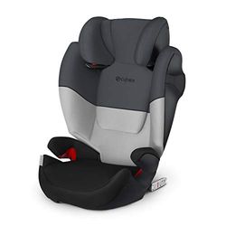 Cybex Silver Solution M-fix 519001121 Silla de Coche, Grupo 2/3, para Niños, para Coches con y sin Isofix, Colección Color 2021, Gris (Gray Rabbit)