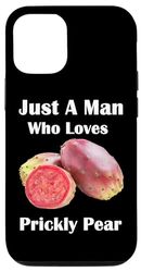 Carcasa para iPhone 15 Solo un hombre que ama el higo berbereño de la fruta del cactus de la tuna
