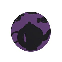 Questo Casa, Round Digital Printed Mouse Pad, Non-Slip Base, for Office and Home, Diameter:22cm