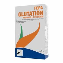 FEPA GLUTATION reducido liposomado 30cap, Negro, Estandar