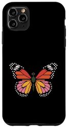 Monarch Butterfly Pixel Art Retro Games Gamer Ragazzi Ragazze Custodia per iPhone 11 Pro Max