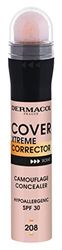 Dermacol - Cover Xtreme Corrector Contour Stick, Long Lasting Non-Allergenic Liquid Contour with SPF30, High Coverage Light Formula Dark Circle Colour Corrector for Acne-Prone Skin (208)