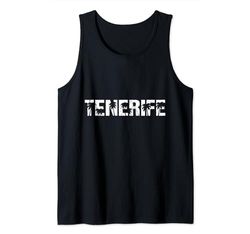 Palmeras de Tenerife Camiseta sin Mangas