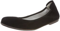 Däumling Fille Hadia Ballerines, (Capretto Schwarz), 32 EU