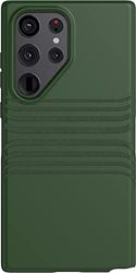 Tech21 Evo taktilt fodral till Samsung Galaxy S23 Ultra - 4,9 m droppskydd - Jordgrön
