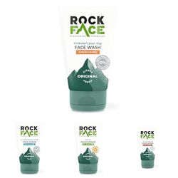 Rockface Ultimate Skincare Kit for Men| Energising Face Wash, Exfoliating Face Scrub, SPF Moisturiser & Anti Ageing Moisturiser | 100ml