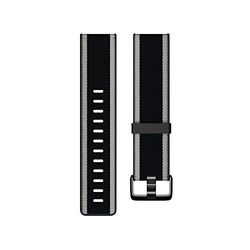 Versa/Versa Lite, geweven accessoireband, zwart/grijs, klein