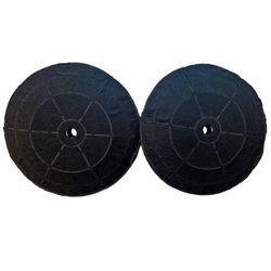 DL SERVICE Filtros para campana extractora Elica extraíble | Par de filtros compatibles con campana extractora de cocina Elica | Filtro de carbón Medidas: 17,3 x 3 cm