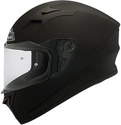 SMK Helmets Stellar Solid Motorcycle Helmet Motorhelm