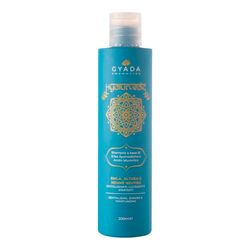 GYADA COSMETICS, Hyalurvedic Revitalising Shampoo Against Frizz Thanks to 3D Hair Complex for Dry, Frizzy and Fibrous Hair, Based on Amla, Althea, Henna Neutral, 200 ml