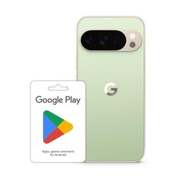 Google Pixel 10 Pro - Unlocked Android Smartphone with Gemini and 6.3" Super Actua Display - Jade, 256GB Play gift code £100 (Email Delivery - UK Customers Only)