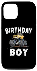 iPhone 13 Birthday Boy Shirt Monster Truck Are My Jam Car Lover Gifts Case