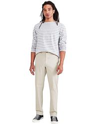 Dockers Smart 360 Flex Chino Slim, Casual Pants Uomo, Beige (Sahara Khaki), 38W / 30L