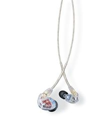 Shure SE535 Auriculares (Intra-aural, interior auditivo, 3,5 mm (1/8"), transparente, 18-19000 Hz, -18-57 °C)