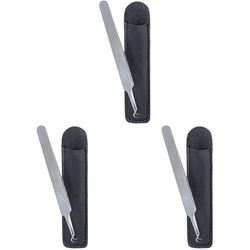 Lifesystems Tick Tweezers for Effective & Fast Tick Removal,Silver,Large (Pack of 3)