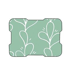 Bonamaison, Tapis de Souris Imprimé Numériquement, Fond Antidérapant, pour Bureau et Maison, Taille: 22x18cm
