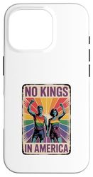 LGBT Pride- No Kings in America Retro Protest Case for iPhone 16 Pro