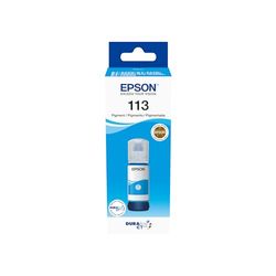 Epson - 113 EcoTank pigmentfles met cyaaninkt - 70 ml