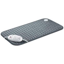 Beurer HK 123 Plush Heating Pad with 3 Temperature Levels and Auto Shut-Off Machine Washable Made in Europe XXL Size 60 x 30 cm