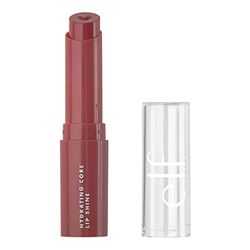 e.l.f. Hydrating Core Lip Shine, Conditioning & Nourishing Lip Balm, Sheer Colour Tinted Chapstick, Happy