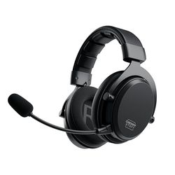 CHERRY XTRFY H3 Wireless, Casque De Gaming sans Fil, Son Optimisé pour Les Esports, Idéal pour Les Jeux, Le Streaming & La Musique, Microphone Détachable, Noir