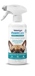 Vetericyn Foamcare Pet Shampoo And Conditioner. Spray-On Shampoo To Deodorize And Condition Coat. Natural, Plant Based Small Animal And Pet Shampoo. 473 Ml