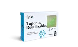 EPS! DEITERS Tapones de Oídos 2 Unidades, Talla L, Tapones Reutilizables y Moldeables, Protege del Ruido y del Agua, para Dormir, Tapones Oídos Ruido, para Medio Acuático, Tapones Oídos Agua