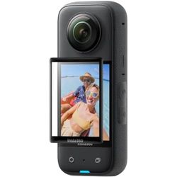 Insta360 Protezione Schermo per X3, Design Curvo in Vetro Temperato, Durevole e Resistente, Kit di Montaggio