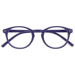 OPULIZE Zen Occhiali Da Lettura Viola Opaco Liscio Piccolo Uomo Donna Cerniere Molla R24-5 +3,50