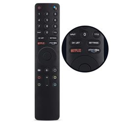 Leyf Vervangende afstandsbediening voor Xiaomi Mi Stick - compatibel met Xiaomi MI TV 4S 4A, XMRM- 010 L55MS-5A/L65M5-5ASP L32M5-5ASP L43M5-5ASP L55M5-5ASP L65M5-5ASP L65M5-5SIN, Bluetooth en