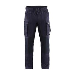 Blaklader 148615128900D96 - Pantaloni da lavoro indurenti con protezione fiamma, elasticizzati, colore: Blu navy