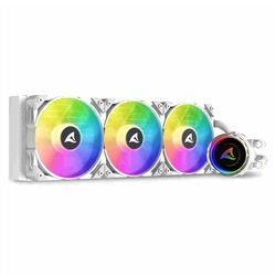 Sharkoon S90 360mm All-in-One ARGB Intel/AMD CPU Liquid Cooler White