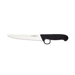 Johannes Giesser Messerfabrik Stehmesser mit Siherheitsgriff Bodyguard, Coltello. Unisex-Adulto, Grigio, 18 m