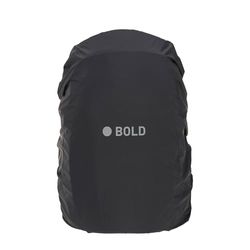 LÄSSIG Regenhoes voor kinderen, schooltas/school, Raincover Bold Black, zwart, regenbescherming, zwart., Regenbescherming