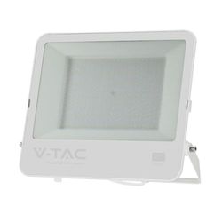 V-TAC Projecteur LED - Samsung - IP65 - Boîtier blanc - Câble de 1 mètre - 200 W - 17540 lumens - 6500 K - 5 ans