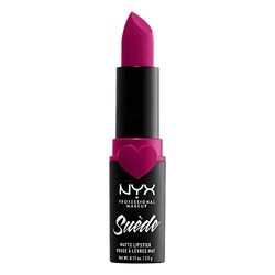 NYX Professional Makeup NYX Professional Makeup Barra de lábios mate de longa duração e cobertura total Suede Matte Lipstick tom 12 Clinger cor-de-rosa, mulher, tamanho único