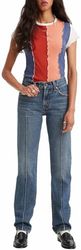 Levi's Middy Straight med Pintuck shorts, inget filter,