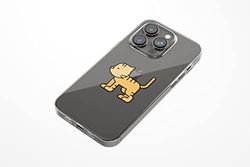 Bonateks, Etui z cyfrowym nadrukiem kompatybilne z iPhone 14 Pro, etui na telefon komórkowy, ochronne, odporne na uderzenia, silikonowe, elastyczne, przezroczyste etui na telefon
